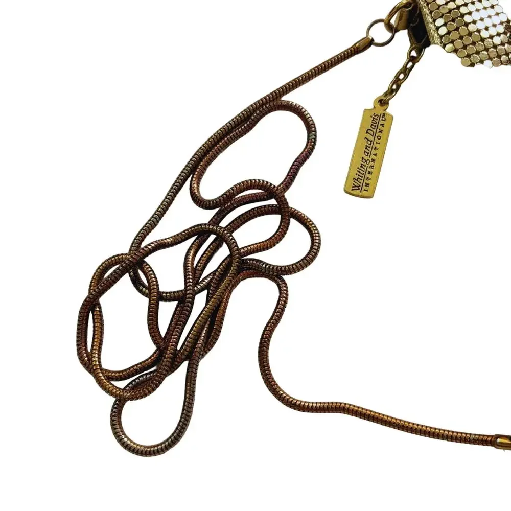 Vintage Whiting & Davis Mesh Shoulder Bag